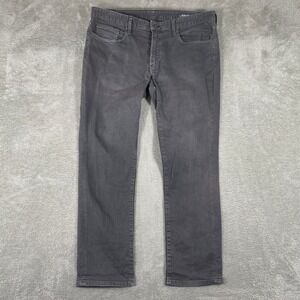 Bonobos Slim Fit Jeans Mens 36x30 Gray Stretch Denim Casual Pants